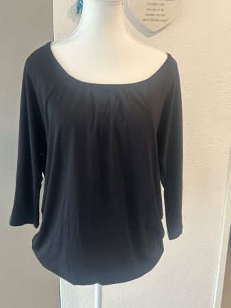 7/8 Arm Blusenshirt schwarz von Rainbow Gr. 36/38