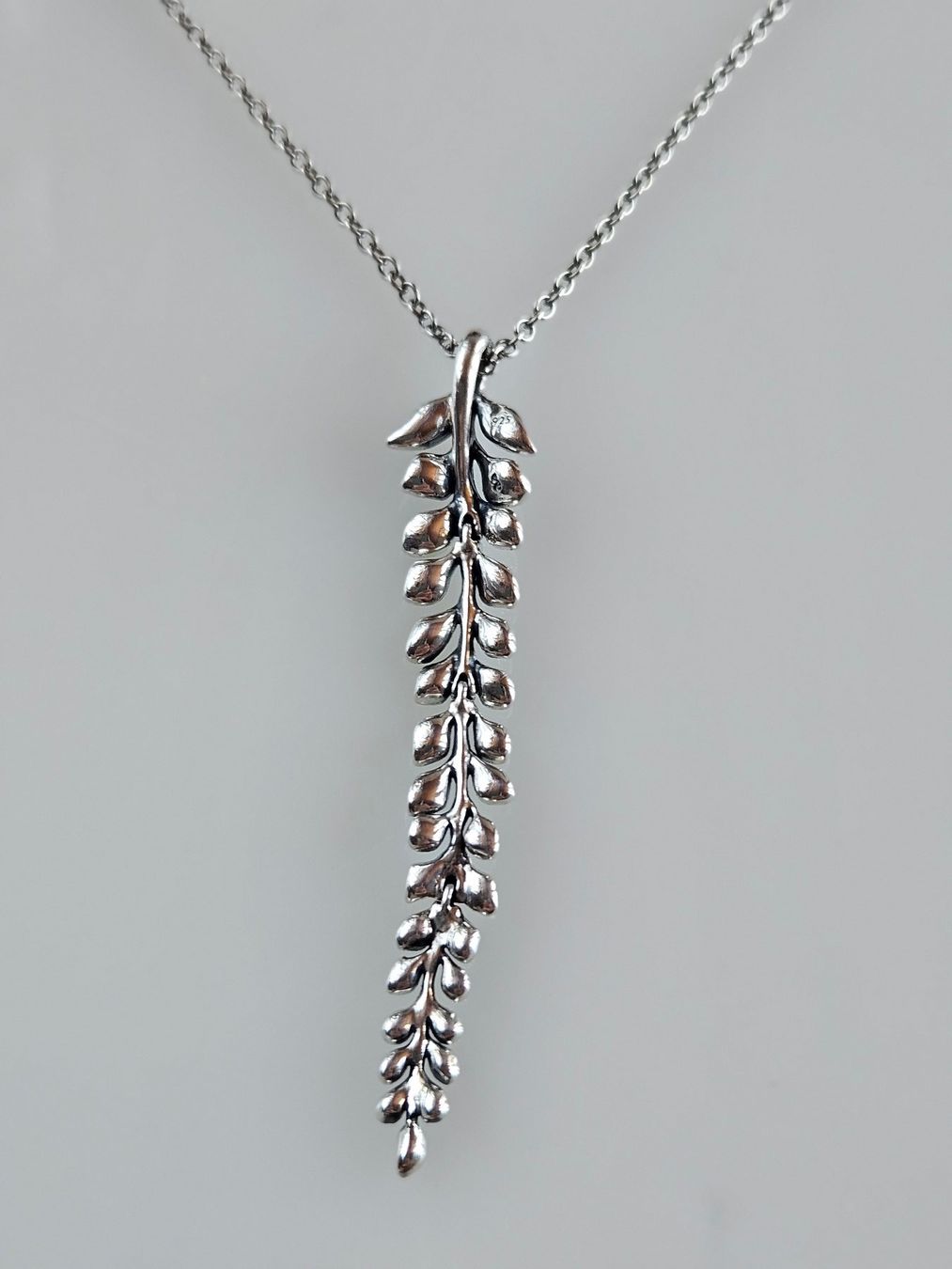 Ketten: Silber Kette mit Floral-Anhänger – Neu (gemäss Beschreibung) aus Winterthur von ste_tcx5 2