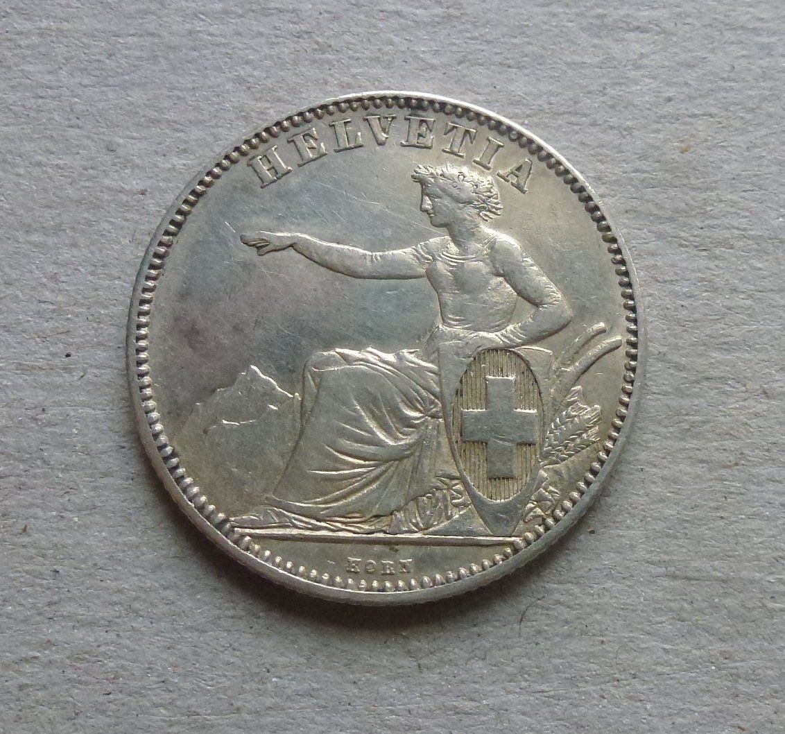 Tutti le monete: ++ 2.- Franken 1860, gute Erhaltung – Usato da Walkringen venduto da Casablanca777 1