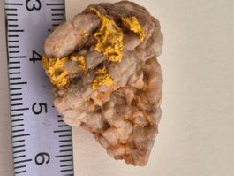Gold Ader Quarz Nugget Natur Kookynie West-Australien Unikat
