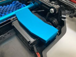 Servo-Halterung für TT-02 Tamiya Auto aus Alu RC 1:10 NEU!