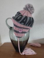 Wintermütze Amsterdam! Pink Grau, warm gefüttert, Top!
