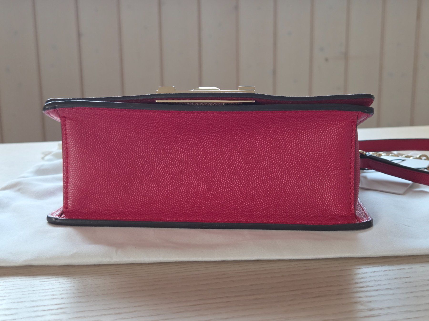 Furla Borse da donna: Furla Mimi Ruby Red mini / Rote Handtasche Schultertasche – Usato da Dietikon venduto da rvs_g9y7 4