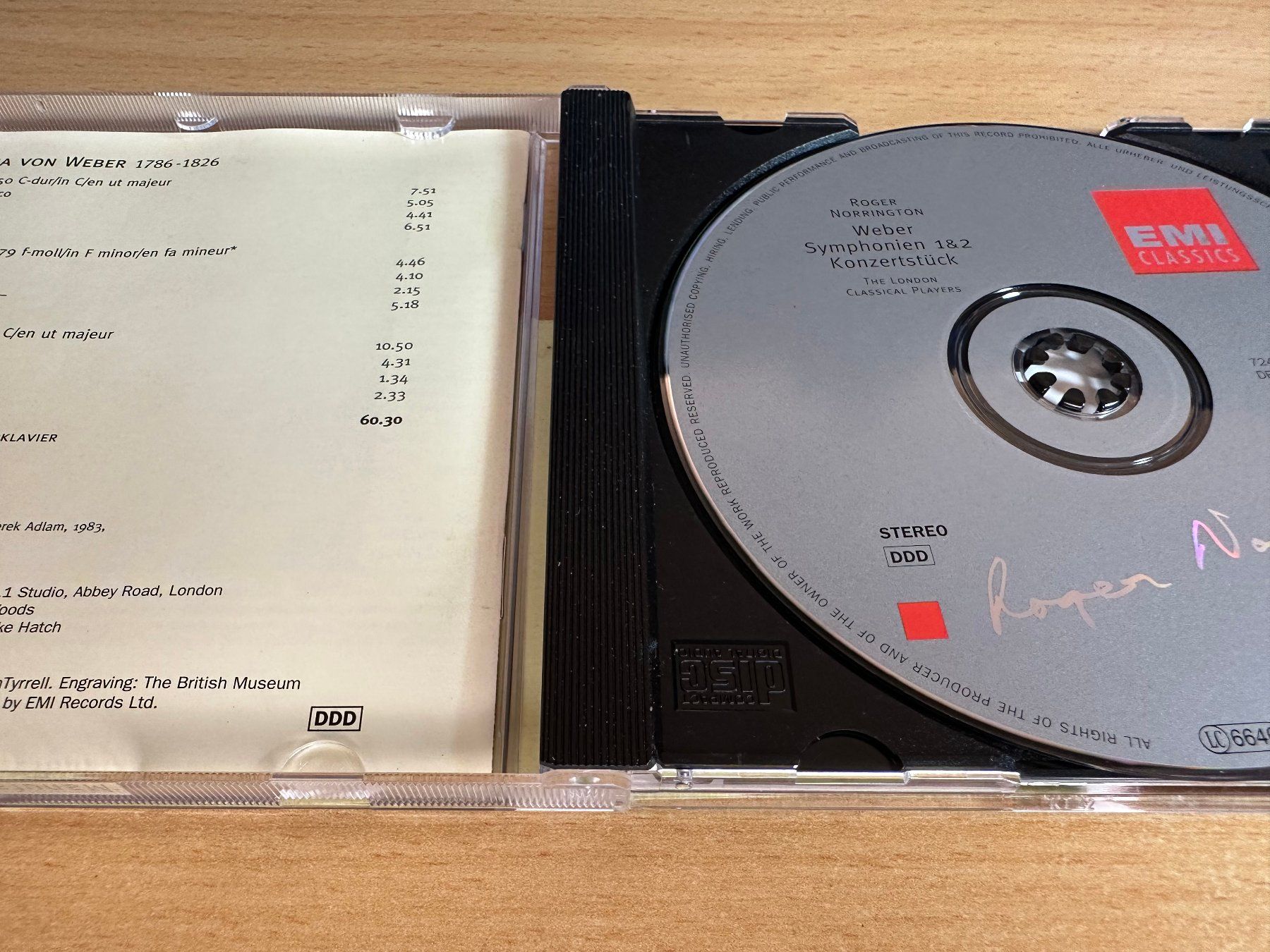 CD: Weber - Symphonien 1 & 2 - Konzertstück – Usato da Rikon im Tösstal venduto da Alpenmutz 2