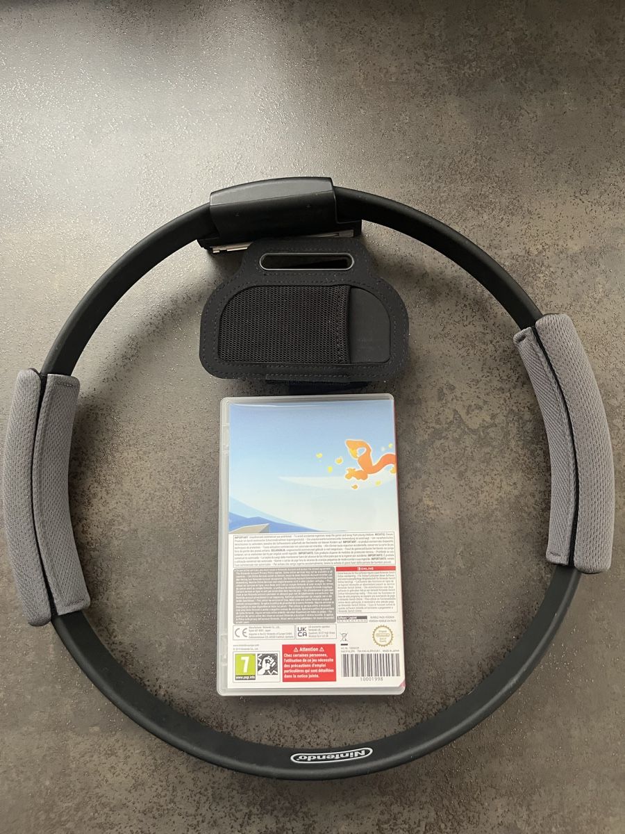 Nintendo Jeux: Nintendo Switch Ring Fit mit Game Adventure und Zubehör – D'occasion à Lohn-Ammannsegg par Moon777 1