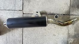 DR650 Suzuki Auspuff