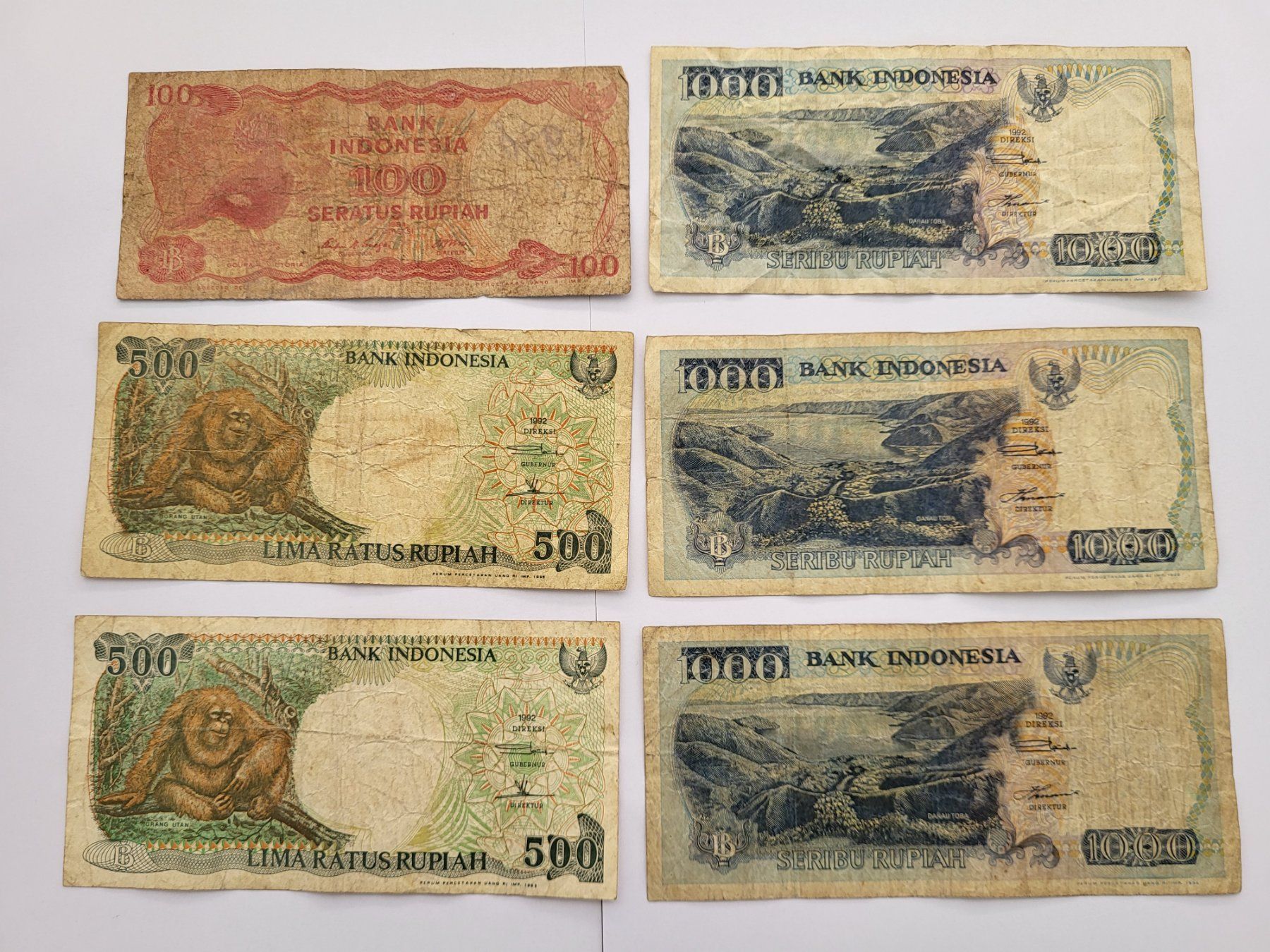 Banconote: Banknoten aus Indonesien – Usato da Pravidondaz venduto da LVtik 1