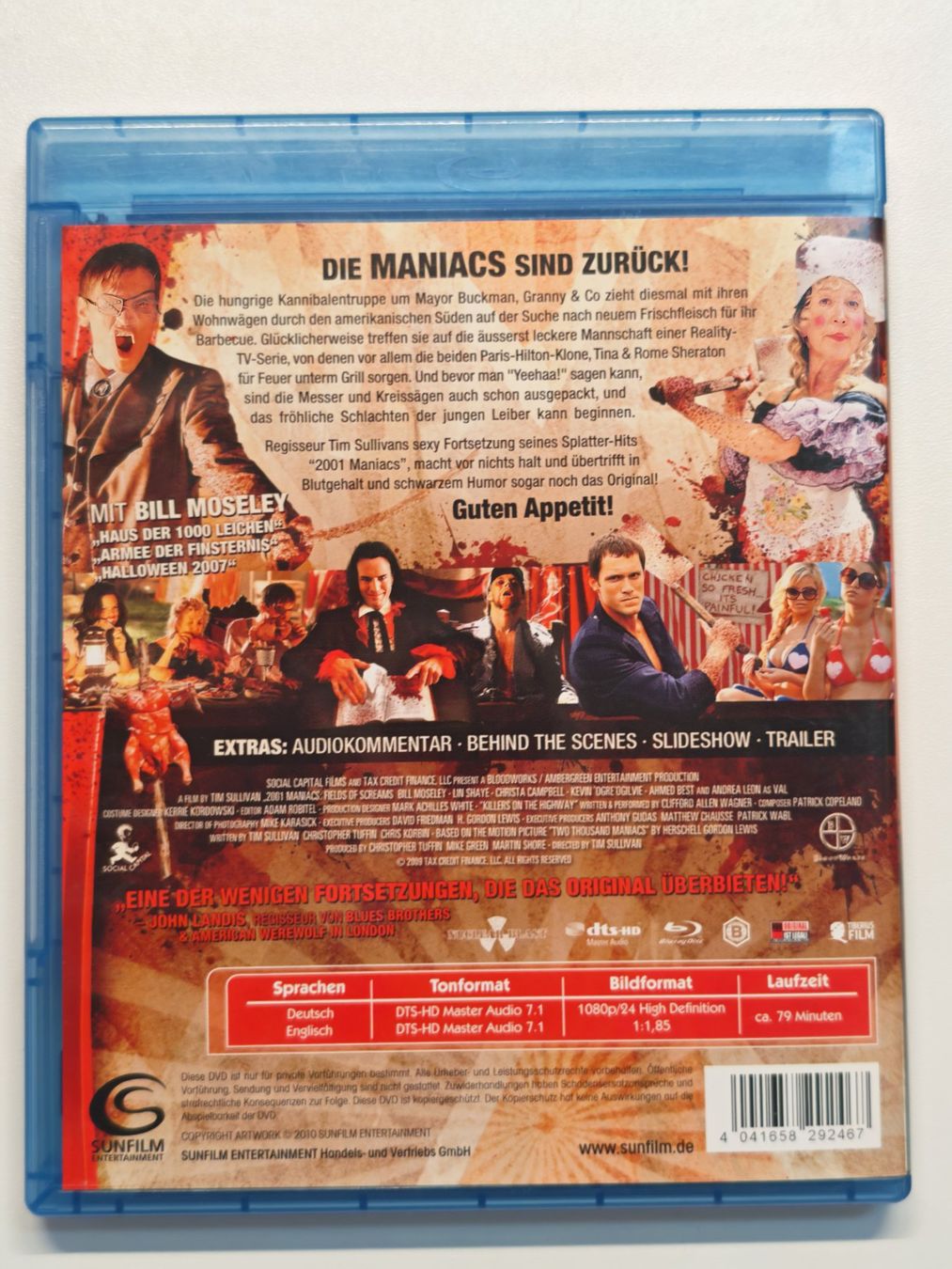 Tutti i DVDs: 2001 Maniacs 2 - Es ist angerichtet – Usato da Liestal venduto da Kratzilla 2
