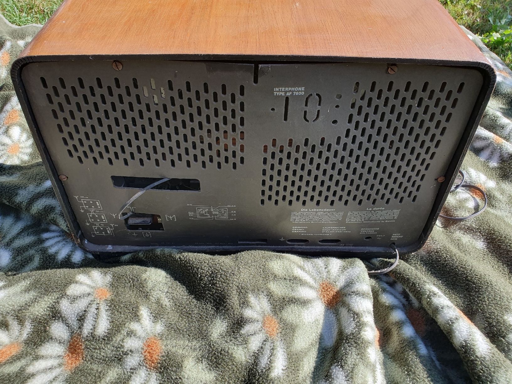 Radios: Radio Philips 4540 Holzgehaeuse unrestauriert – Défectueux à Ebmatingen par walter46 4