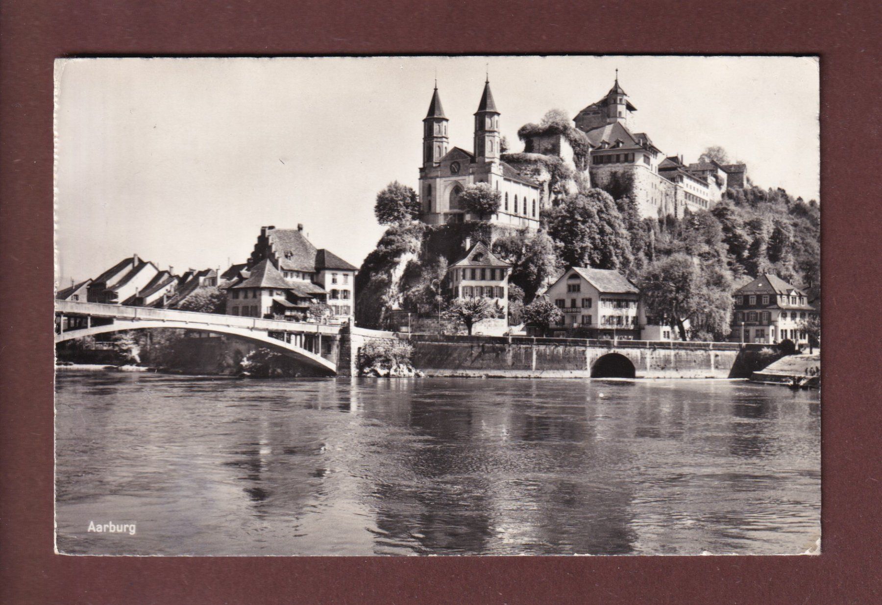 Cartoline postali: AARBURG – Usato da Pully venduto da nicecards