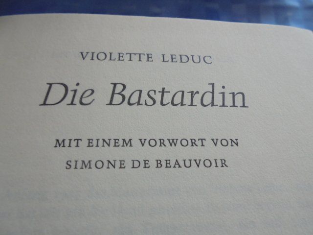 Libri: Die Bastardin von Violette Leduc – Usato da Hinwil venduto da Glasperlen 4