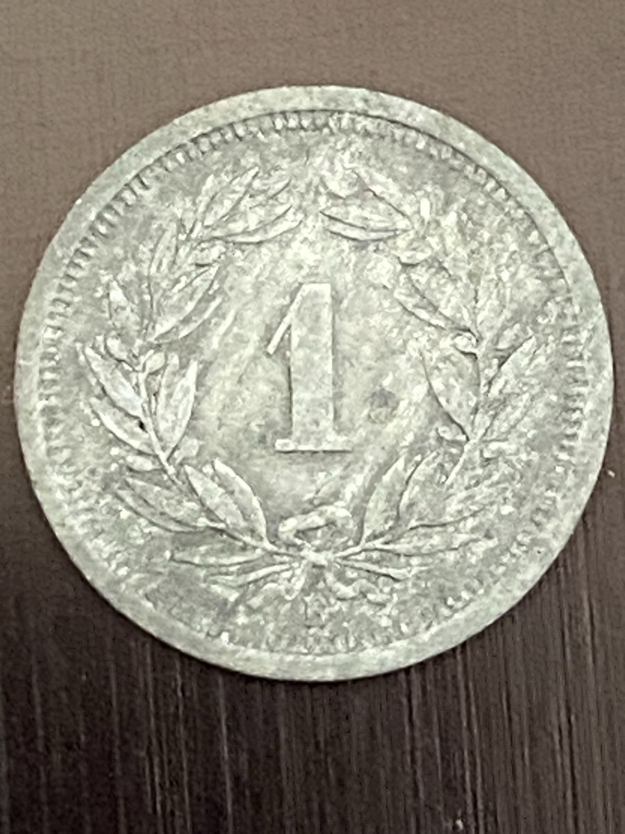 Toutes les monnaies: 1 centime suisse de 1946 zinc  – D'occasion à Corsier-sur-Vevey par Ginoarturo