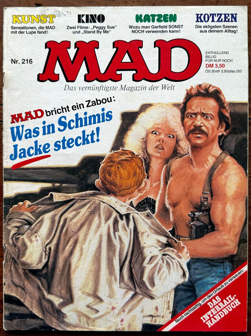 Fumetti: Mad Nr. 216 Schimanski, hunderte alte Comics ab 1.- – Usato da Seltisberg venduto da quadartswiss