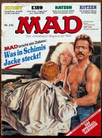 Mad Nr. 216 Schimanski, hunderte alte Comics ab 1.-