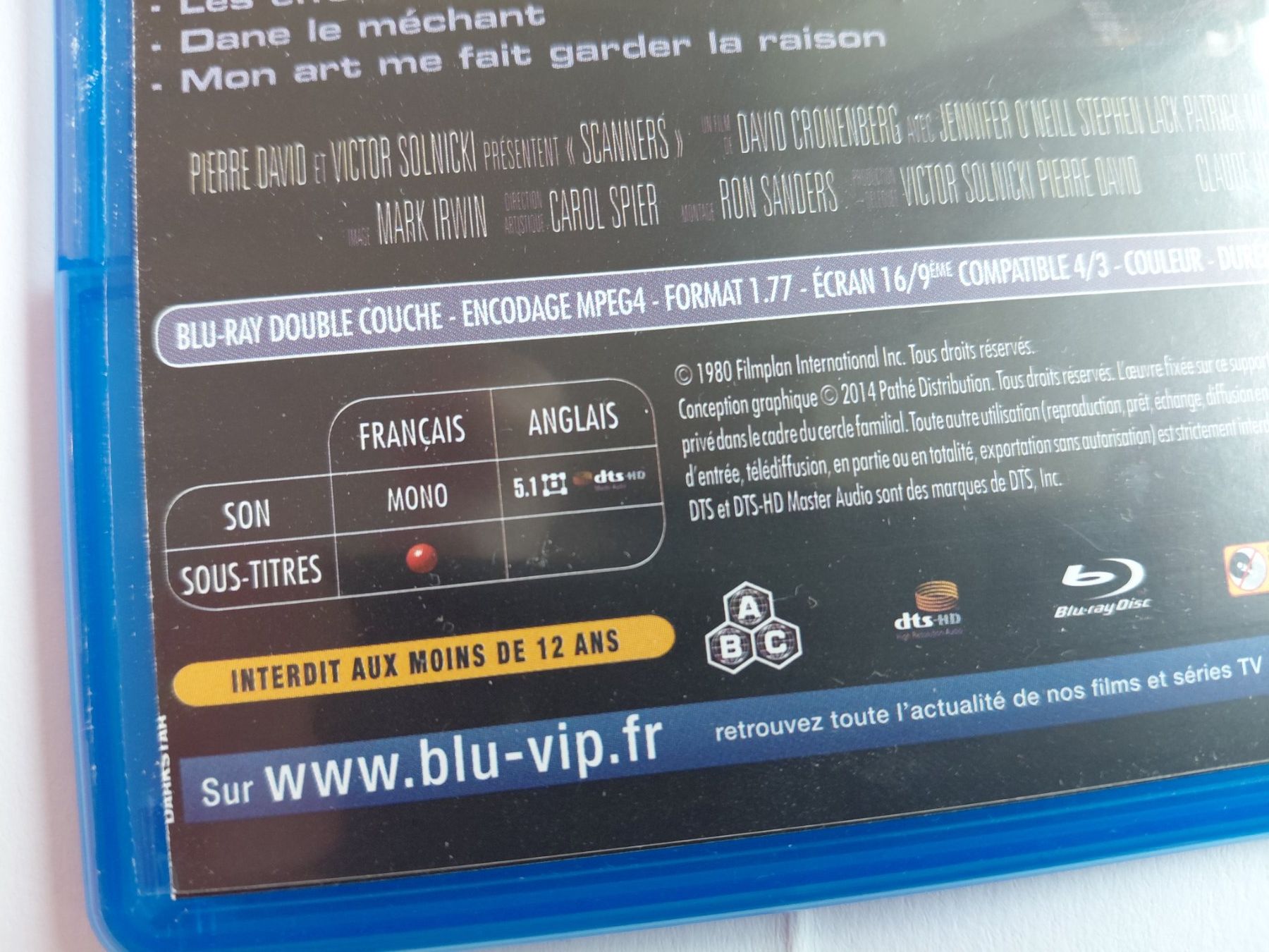 Alle DVDs: SCANNER – Gebraucht aus Denges von Hellboy10 2