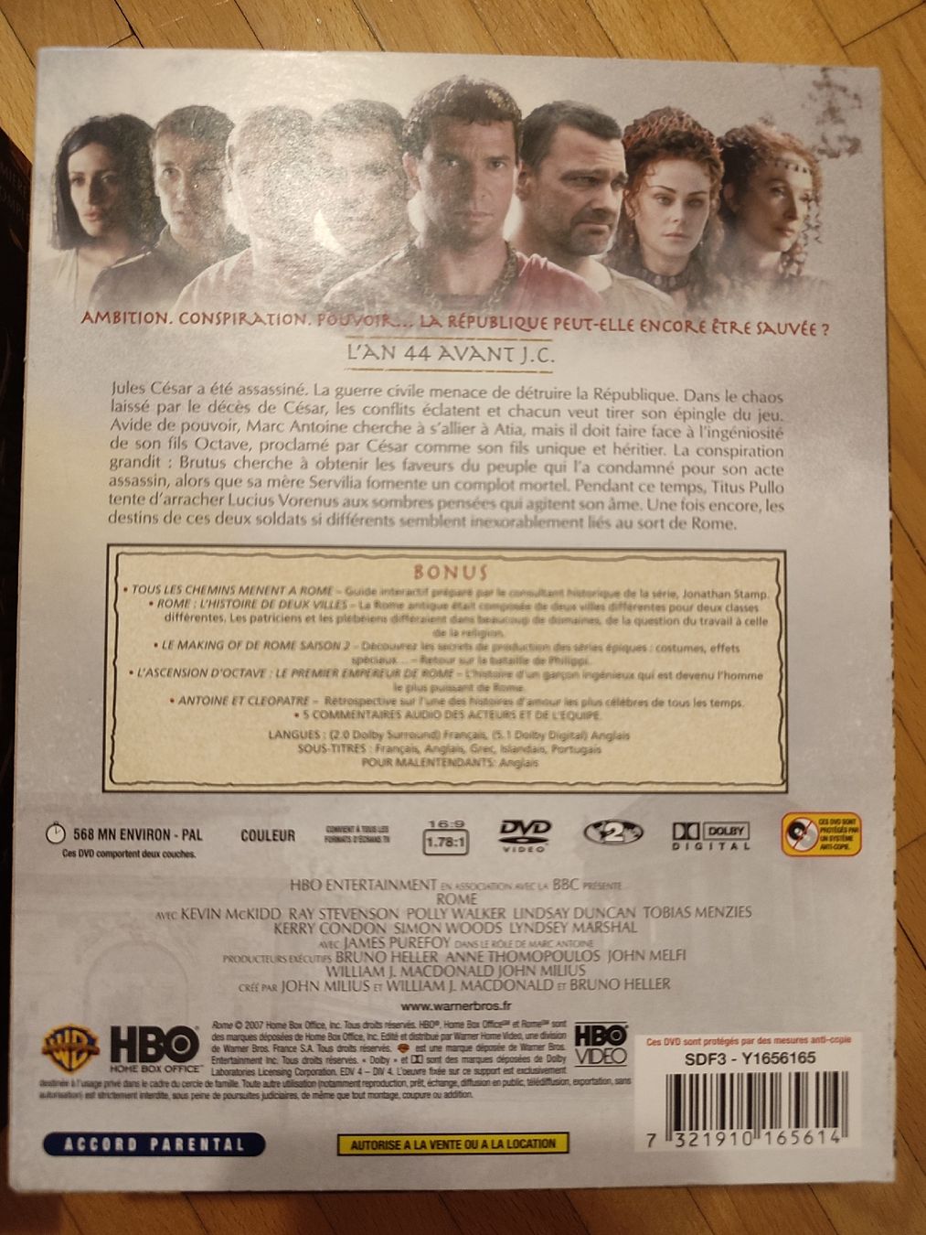 Tutti i DVDs: Saisons 1 et 2 ROME  – Usato da Bougy-Villars venduto da Vogue 3