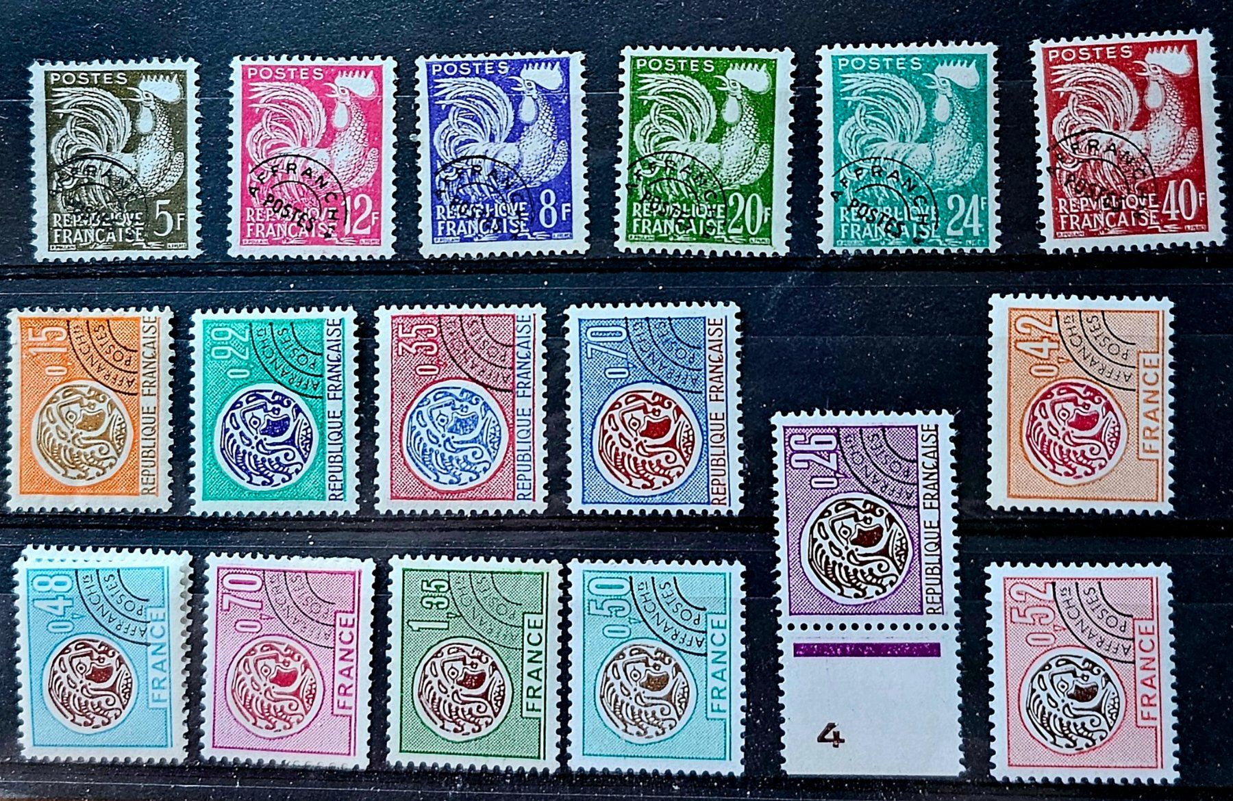 Alle Briefmarken: FRANCE préoblitérés ** – Neu (gemäss Beschreibung) aus Les Valettes von Nuba1