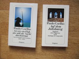 2 x Coelho (7) Sei wie ein Fluss ... + Auf dem Jakobsweg