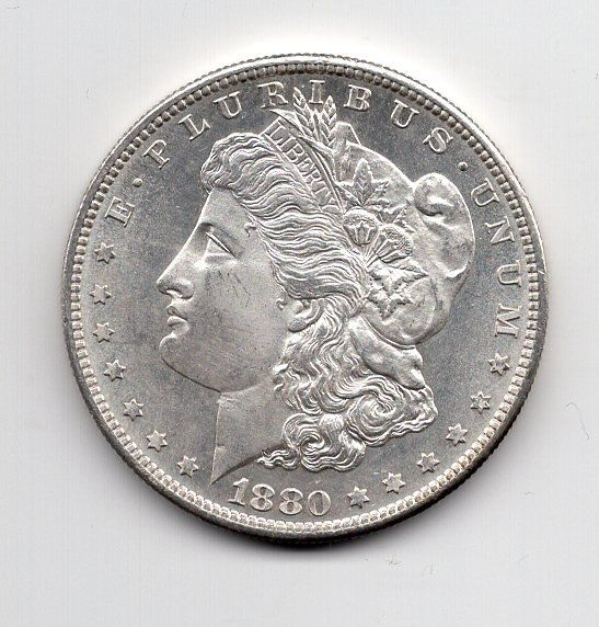 Alle Münzen: (288) USA, one Dollar 1880 S, Prooflike – Gebraucht aus Rüthi (Rheintal) von erdnuessli1