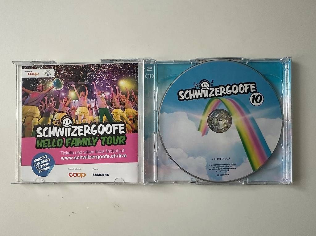 CD: 4 Doppel-CD's Schwiizergoofe 8,9,10,11 – Usato da Adlikon venduto da suermel2000 2
