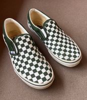 Vans Slip on Sneakers Checkboard grün 36.5