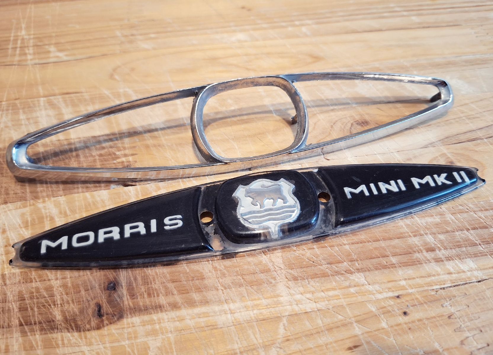 Morris Motors Alle Autoersatzteile: Morris Mini MKII Emblem – Gebraucht aus Triesen von BLACKSHEEP75 2