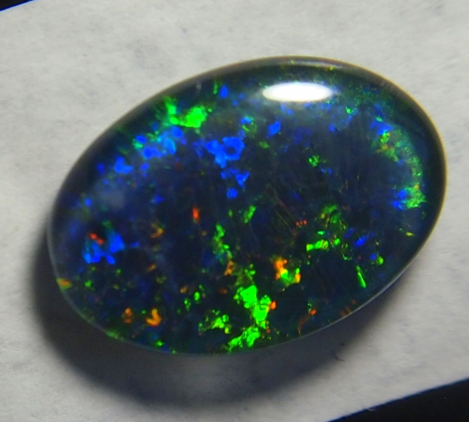Pietre preziose: 5,5 ct. Multicolour Blackopal-Triplet AAA – Nuovo e nell'imballaggio originale da Reinach BL venduto da rumablum 5