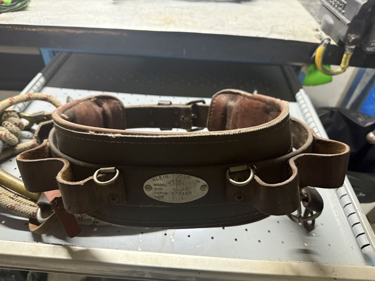 Cinture: Ceinture de travail Klein Tools vintage – Usato da Choex venduto da Adri27000 3