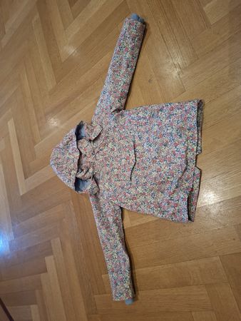 TCM Kids Floral rain jacket, Size 110/116