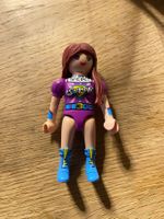 Playmobil Figur Superheldin lila gebraucht guter Zustand