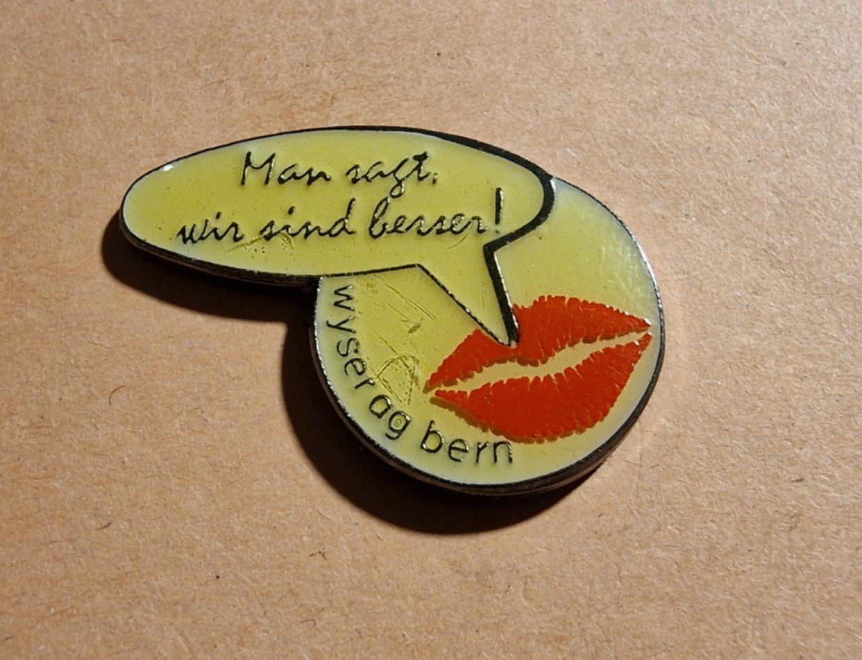 Plaketten & Abzeichen: Pin Wyser AG Bern – Gebraucht aus Härkingen von specialshapes