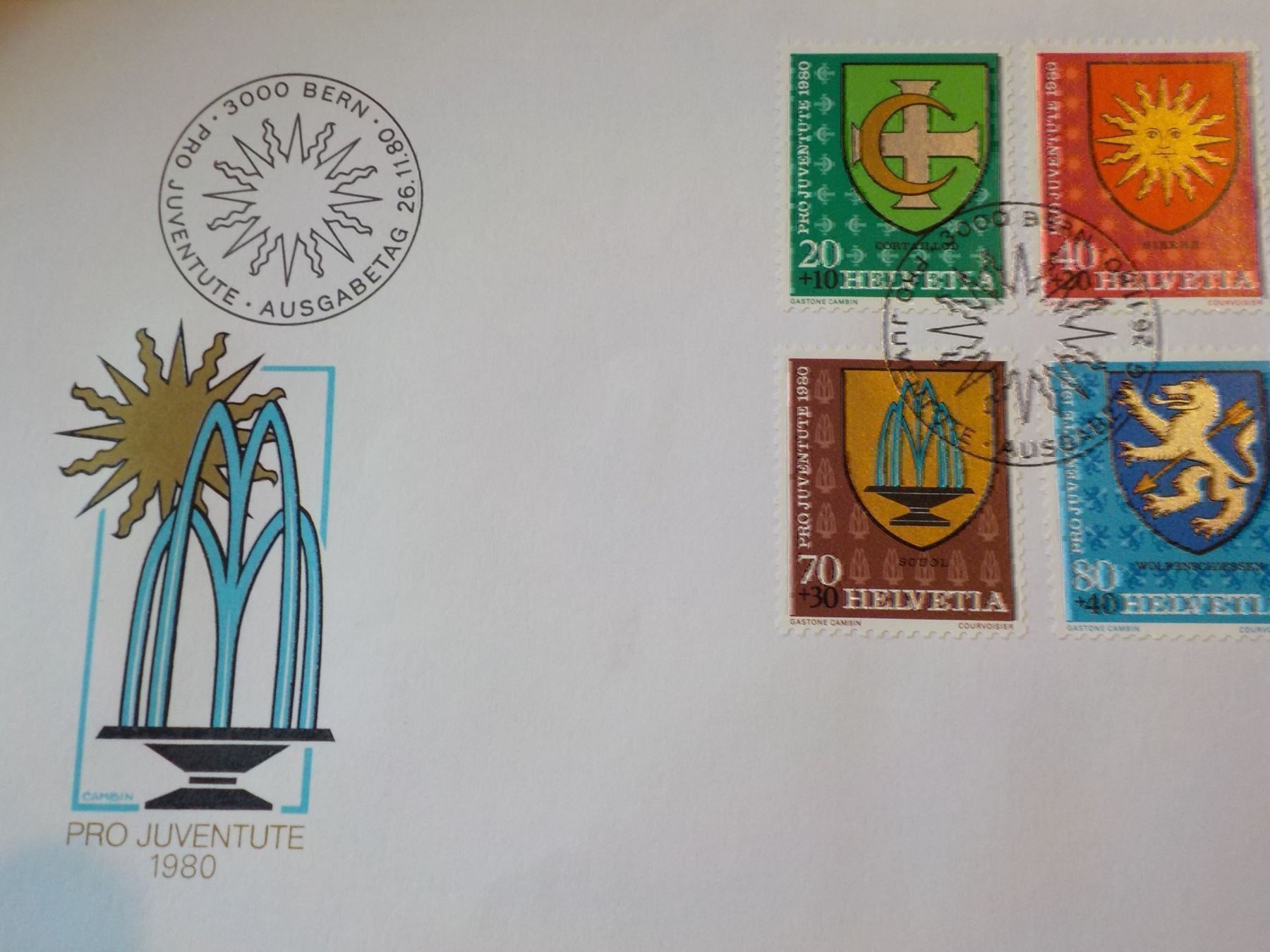 Alle Briefmarken: 1980, FDC, Pro Juventute, Serie – Neu (gemäss Beschreibung) aus Muri b. Bern von Ricardoverkauf
