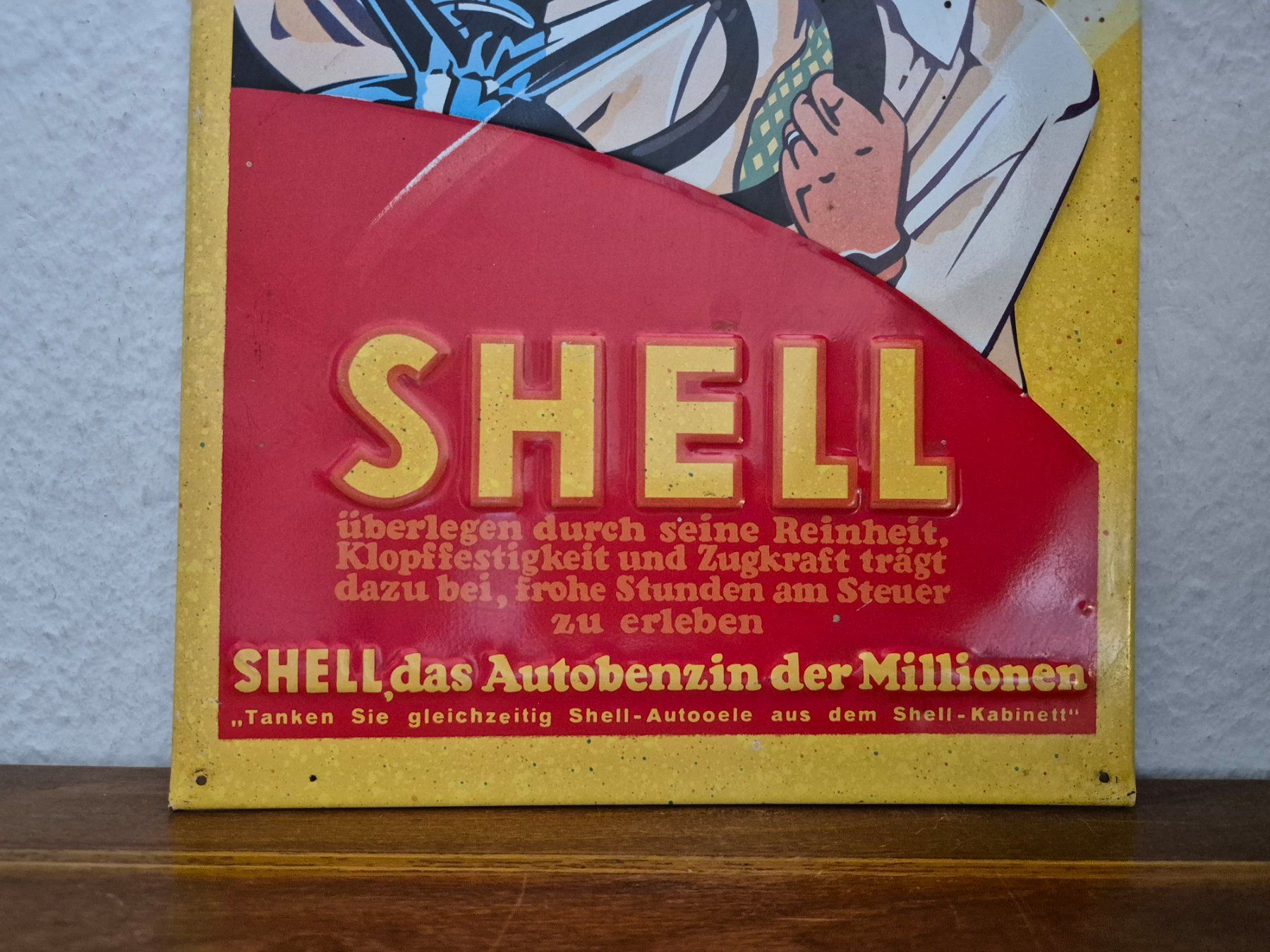 Shell Schilder: Blechschild Shell Tankstelle Tanksäule Limitiert 1994 Blech – Gebraucht aus Neuhausen von rraayy 2