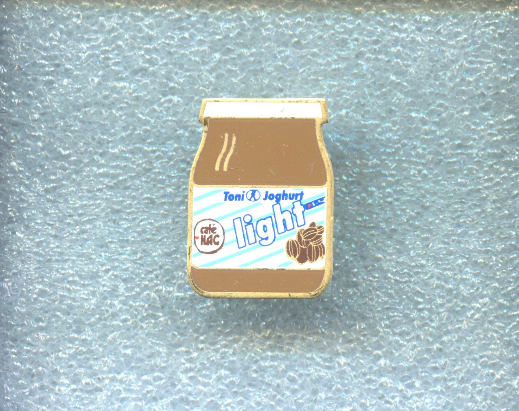 Placchette & Badge: Toni Joghurt  MOKKA light – Usato da Winterthur venduto da Sammleroase