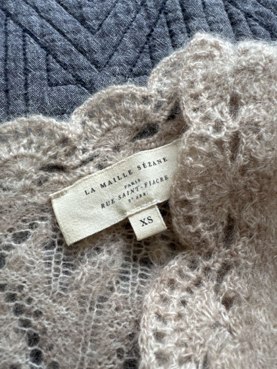 Sezane Maglioni & Felpe: Pullover Sezane beige Strickmuster Grösse XS neuwertig – Usato da Allschwil venduto da TanjaS94 1
