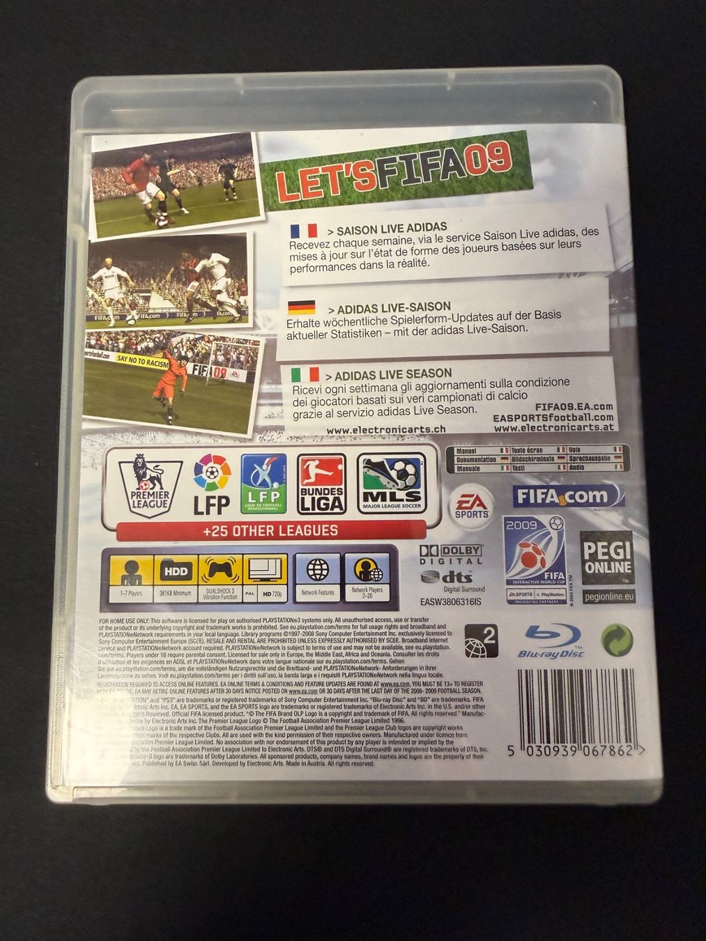 Sony Giochi: Fifa 09 - PS3 – Usato da Pont-de-la-Morge venduto da Darfal 2