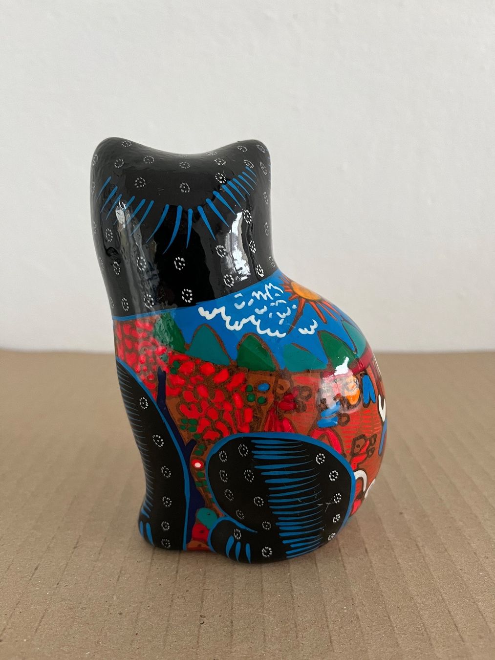 Statuette: Popart / Katze aus Ton – Usato da Wetzikon ZH venduto da seli03 4