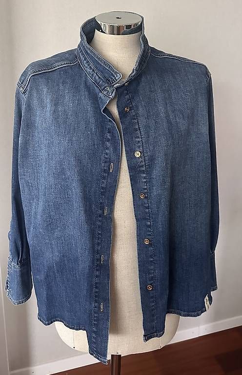 Camicette: Jeansbluse/Jacke Gr. 38 – Usato da Würenlos venduto da avauva