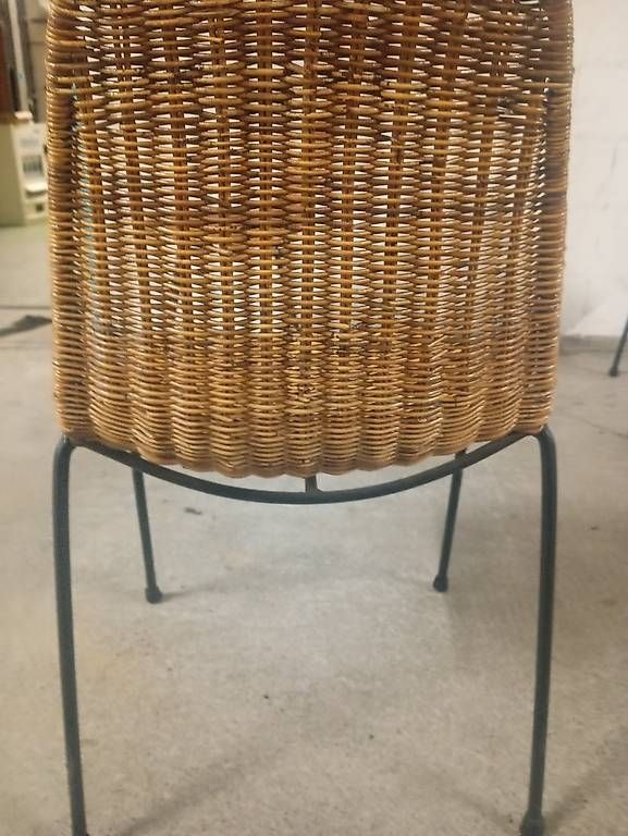 Chaises: Designer Stuhl mit Naturgeflecht – D'occasion à Basel par Petergunn 2