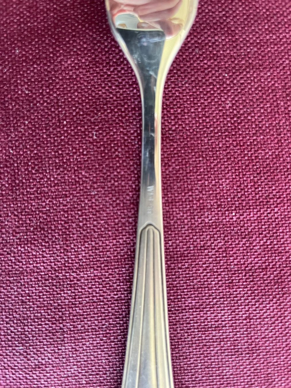 WMF Set di posate: 2 Obst Gabeln WMF Fächer 90 versilbert – Usato da Bern venduto da juline 1