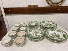 WEDGWOOD ORIENTAL/ASIATIC TELLER&TASSEN 35TLG.
