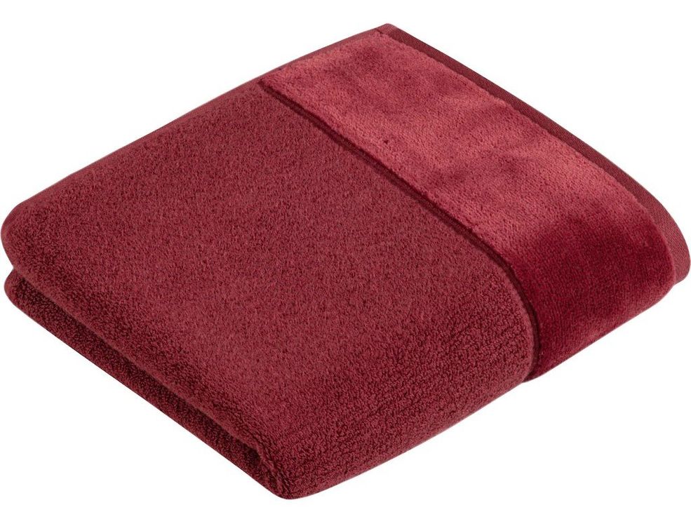 Badetuch Pure von Vossen 60 x 110 cm rubinrot (Neu (gemäss Beschreibung ...