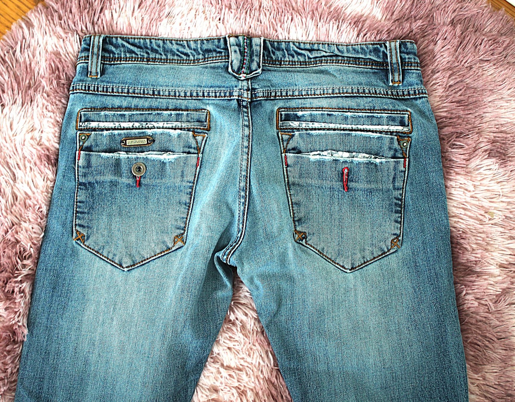 Jeans: Coole Jeans 🎀 Regular Denim Hose Destroyed – Nuovo (secondo la descrizione) da Hüttwilen venduto da pinti55 1