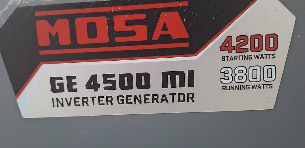 Générateurs de courant: Generatore- Stromerzeuger - Stromgenerator Mosa GE 4500 MI  – D'occasion à Giubiasco par Famil.l 2