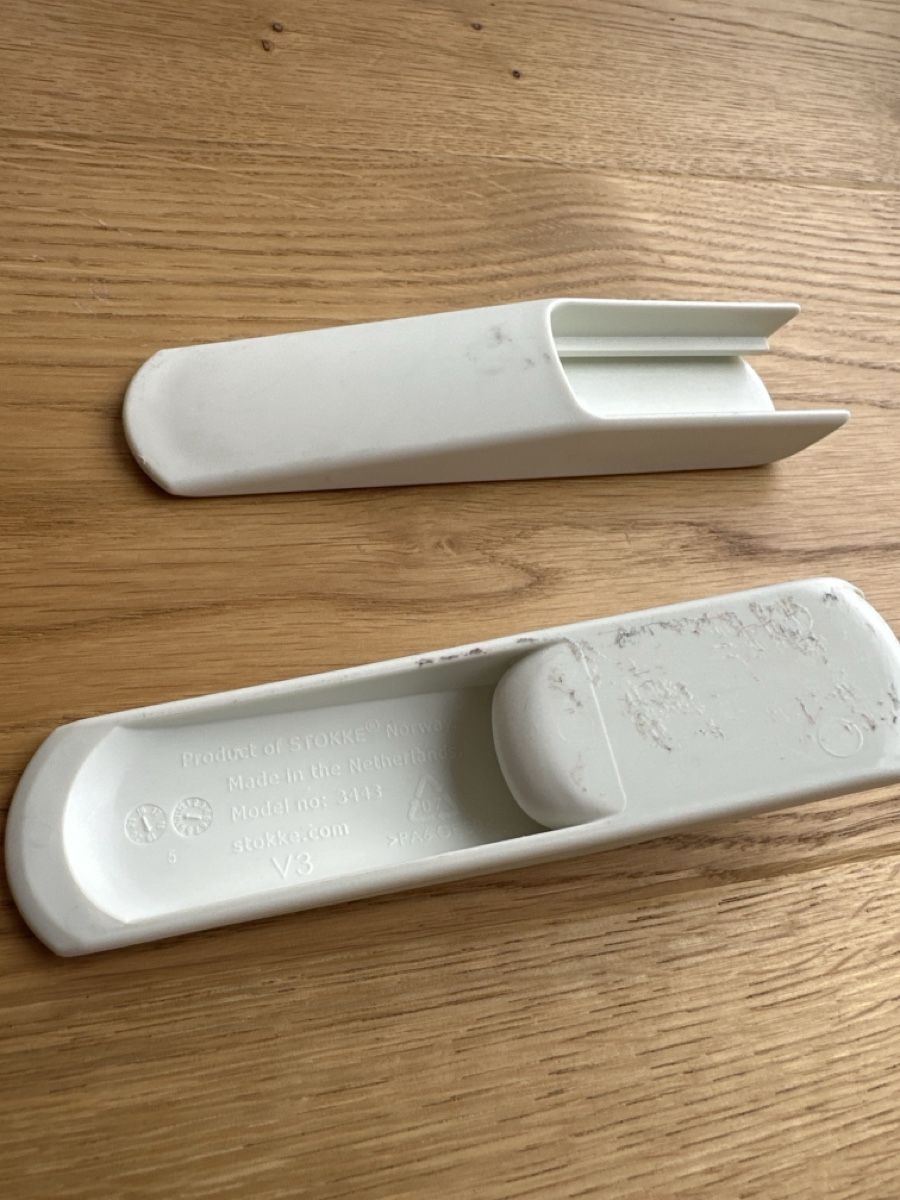 Stokke Seggioloni: Stokke Tripp Trapp Bodengleiter Weiss, Top! – Usato da Rothenburg venduto da wer_g9fd 2