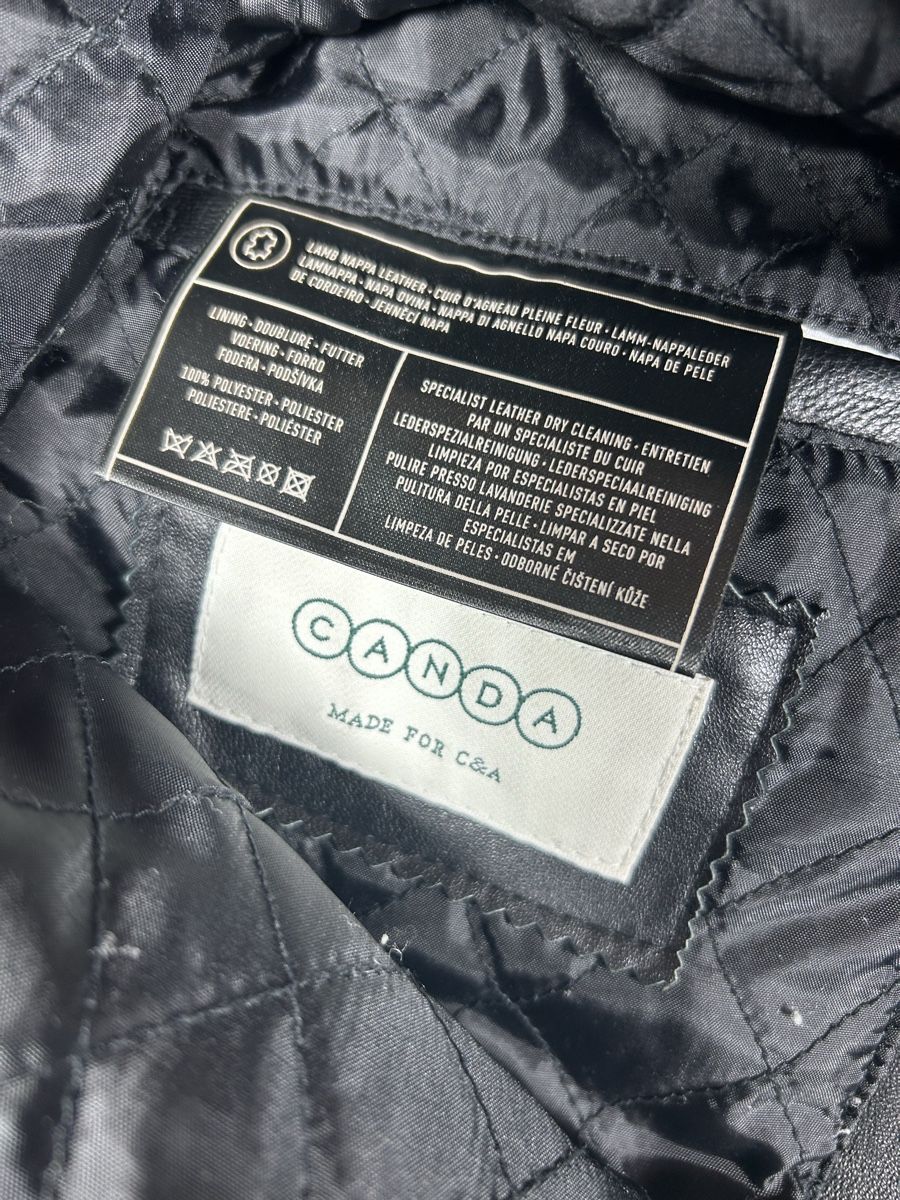 Giacche: 2000s leather jacket Canda Medium women  – Usato da La Sagne NE venduto da Matlasape 4
