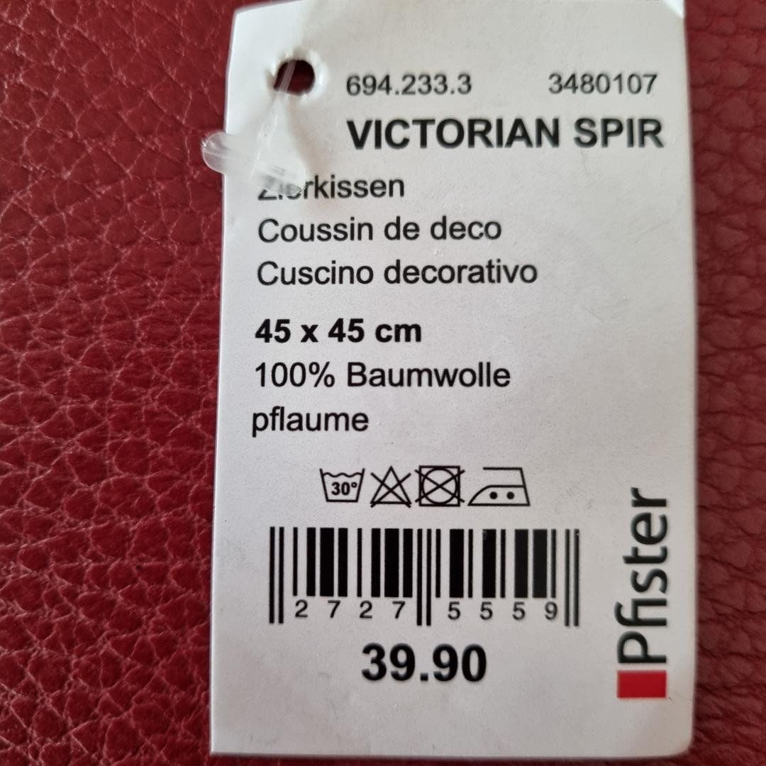 Pfister Kissen: coussin déco en velours Pfister 3pcs – Neu (gemäss Beschreibung) aus Tolochenaz von nieeva 1