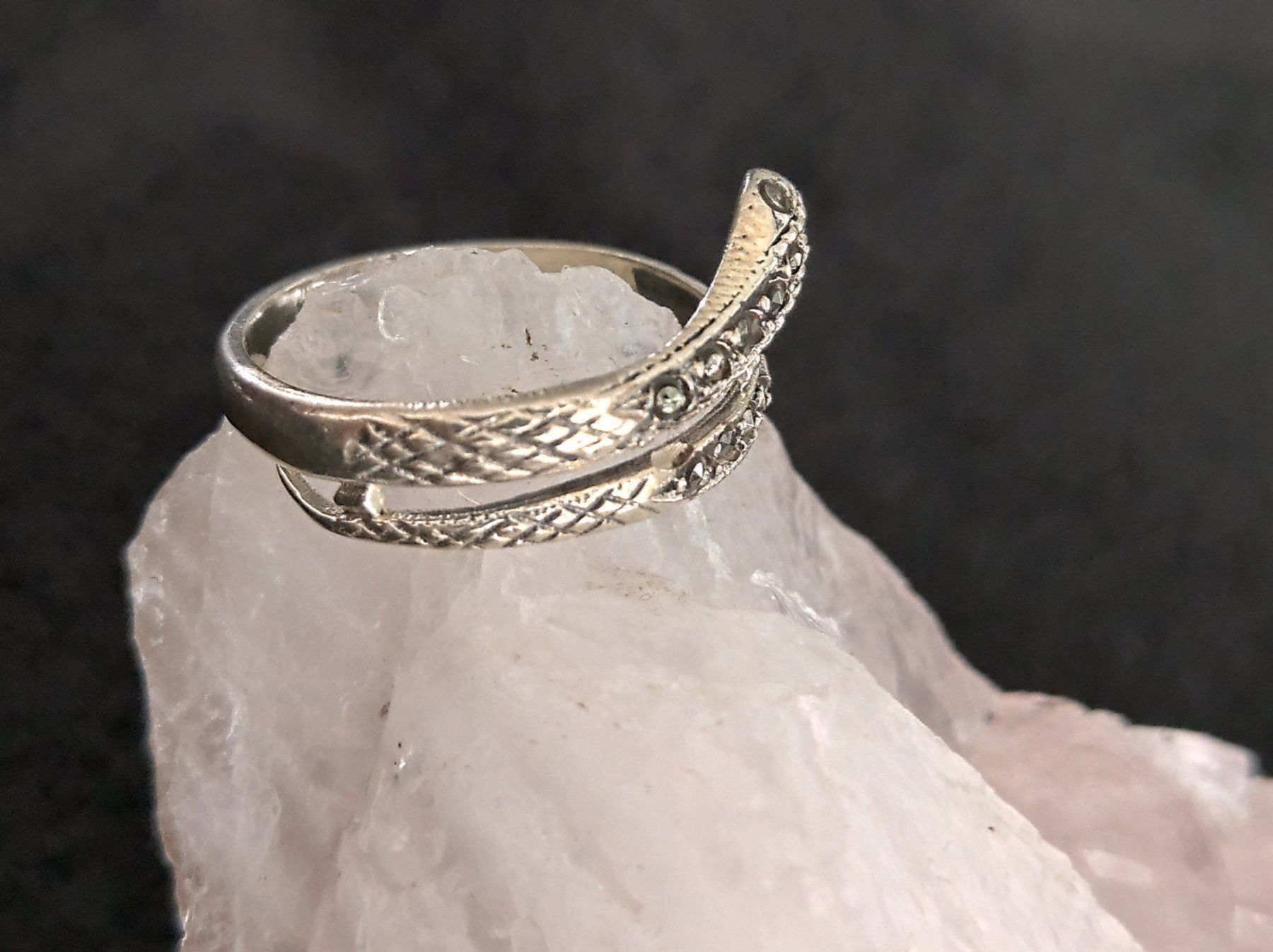 Anelli: Ring Silber 925 Schlange – Usato da Istighofen venduto da Ringparadies 2