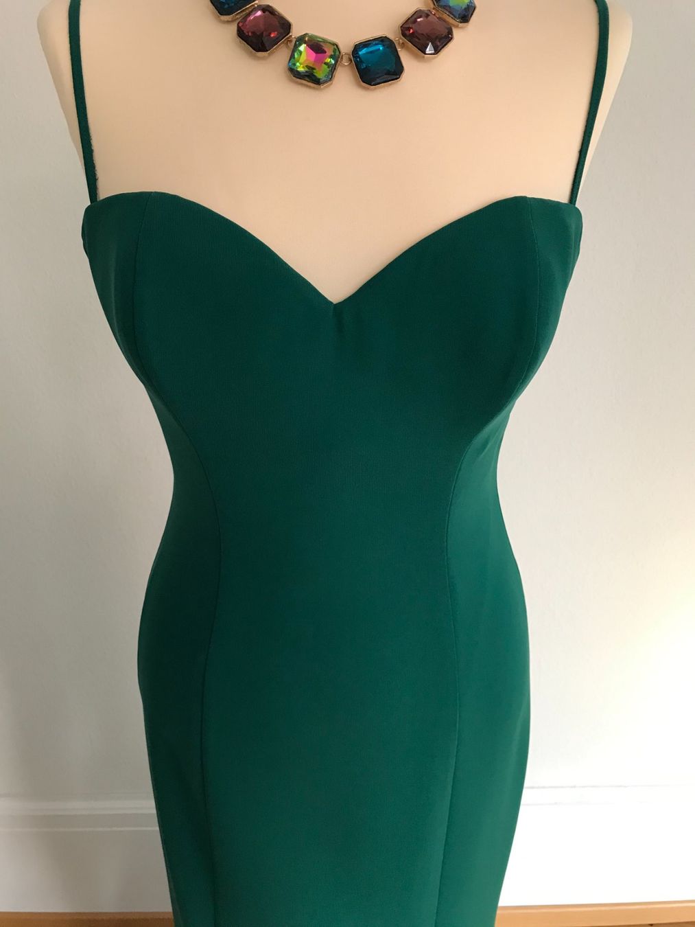 Vestiti: Abendkleid in Dunkelgrün – Nuovo (secondo la descrizione) da Zürich venduto da y.guenes 1