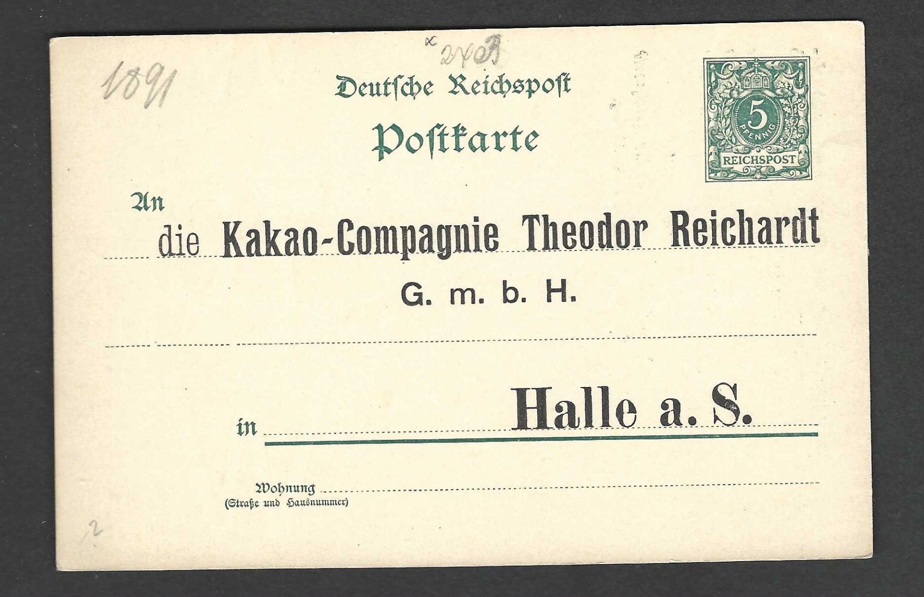 Tutti i francobolli: Deutsches Reich 1Postkarte – Nuovo (secondo la descrizione) da Koblenz venduto da Markenhimmel